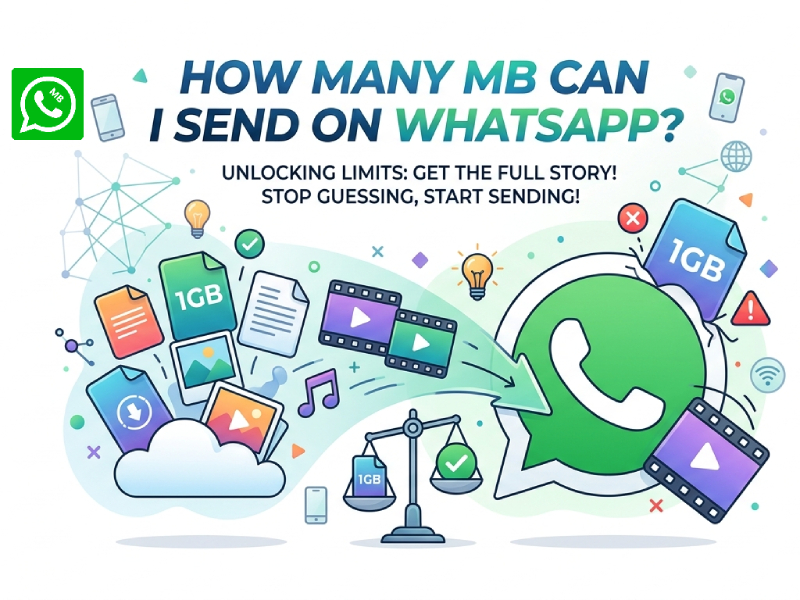How Many MB Can I Send in MB WhatsApp?