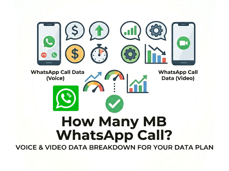 How Many MB Data Does a WhatsApp Call Use?