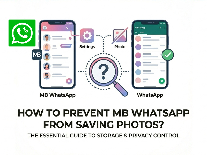 How to Prevent MB WhatsApp from Saving Photos?