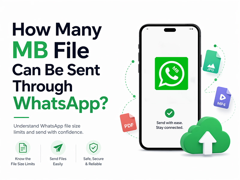 How Many MB File Can Be Sent Through WhatsApp?