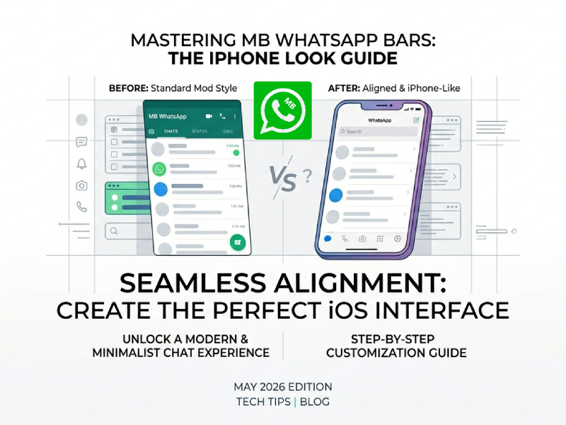 How to Align MB WhatsApp Bars to Match the iPhone Look?