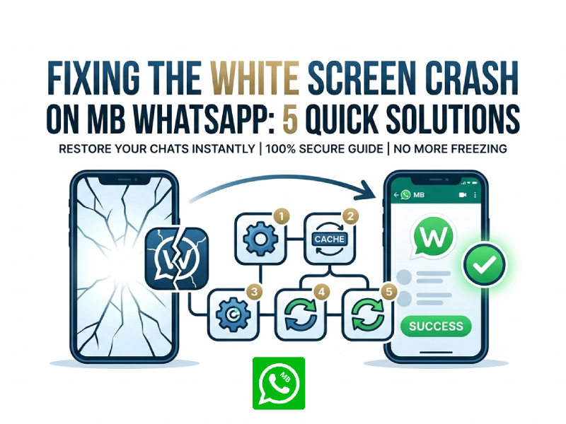 Fixing the White Screen Crash on MB WhatsApp: 5 Quick Solutions
