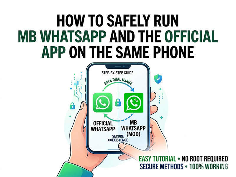 How to Safely Run MB WhatsApp and the Official App on the Same Phone