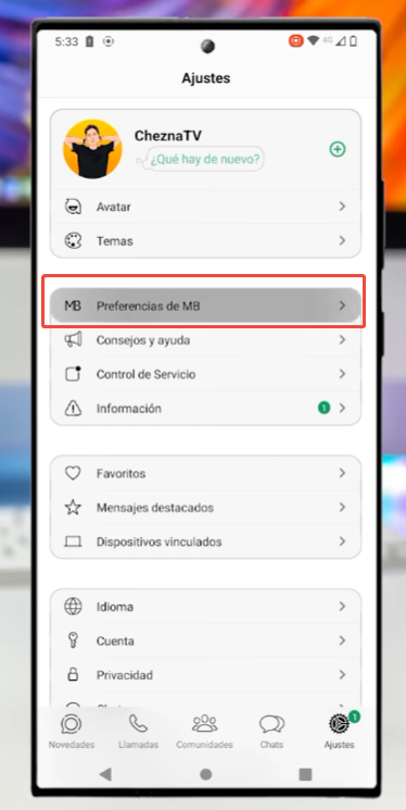 How to Align MB WhatsApp Bars to Match the iPhone Look?