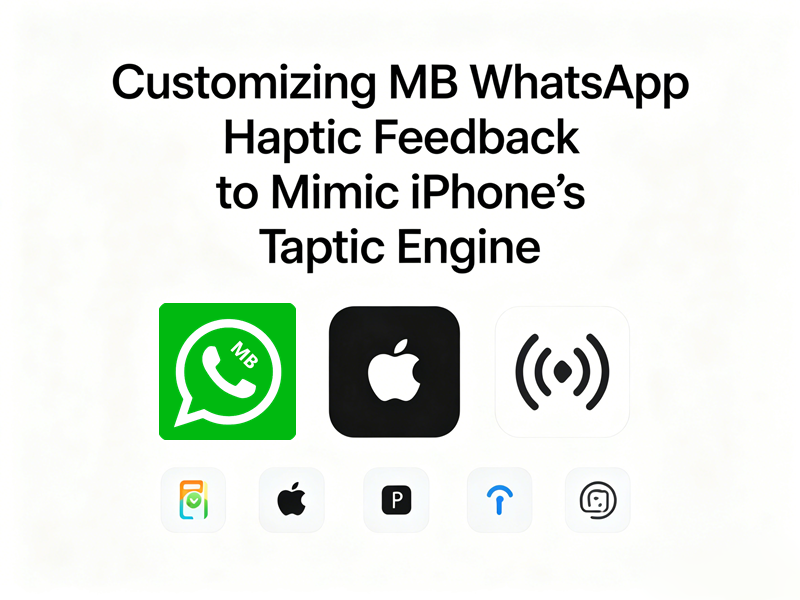 Customizing MB WhatsApp Haptic Feedback to Mimic iPhone’s Taptic Engine