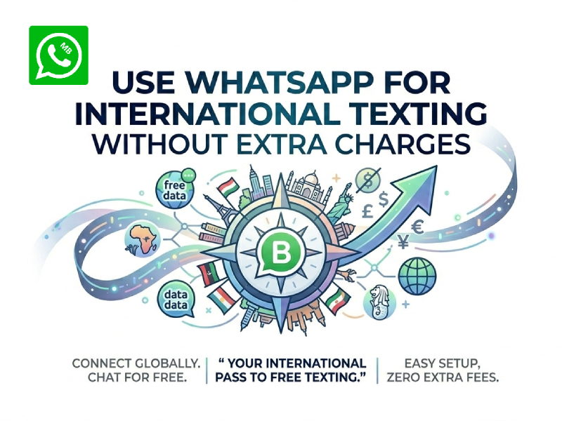 How to Use WhatsApp for International Texting Without Extra Charges?