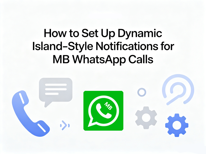 How to Set Up Dynamic Island-Style Notifications for MB WhatsApp Calls