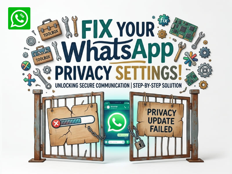Failed to Update Privacy Settings on WhatsApp? Here's How to Fix It