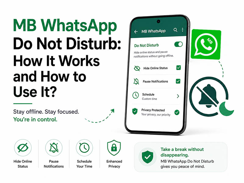 MB WhatsApp Do Not Disturb How It Works and How to Use It